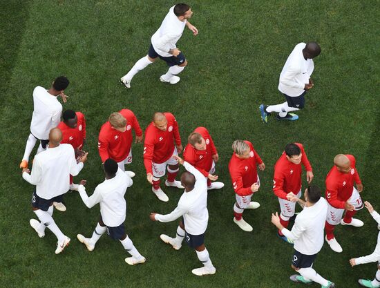 Футбол. ЧМ-2018. Матч Дания - Франция