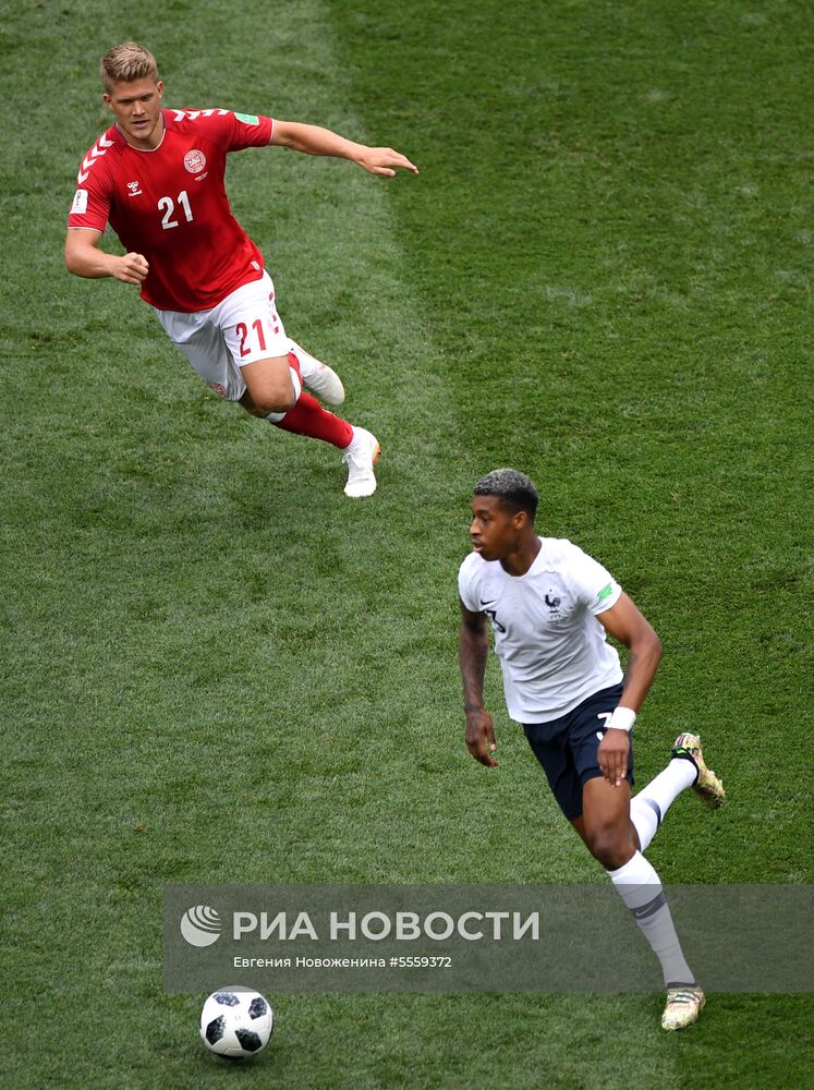 Футбол. ЧМ-2018. Матч Дания - Франция