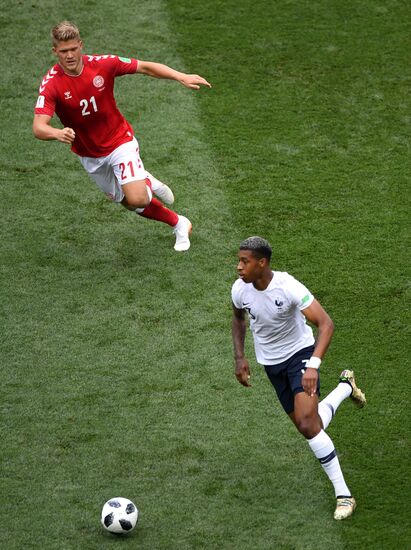 Футбол. ЧМ-2018. Матч Дания - Франция