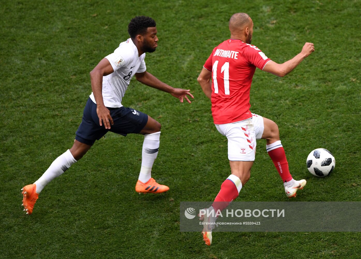 Футбол. ЧМ-2018. Матч Дания - Франция