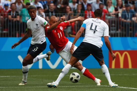Футбол. ЧМ-2018. Матч Дания - Франция