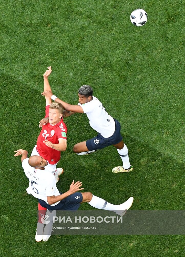 Футбол. ЧМ-2018. Матч Дания - Франция