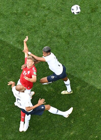 Футбол. ЧМ-2018. Матч Дания - Франция