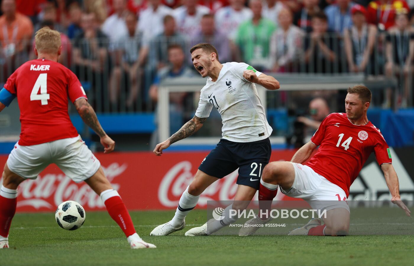 Футбол. ЧМ-2018. Матч Дания - Франция