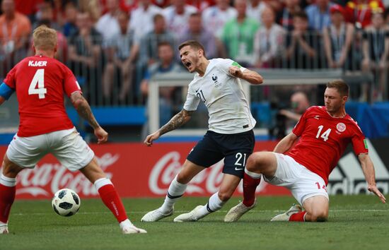 Футбол. ЧМ-2018. Матч Дания - Франция