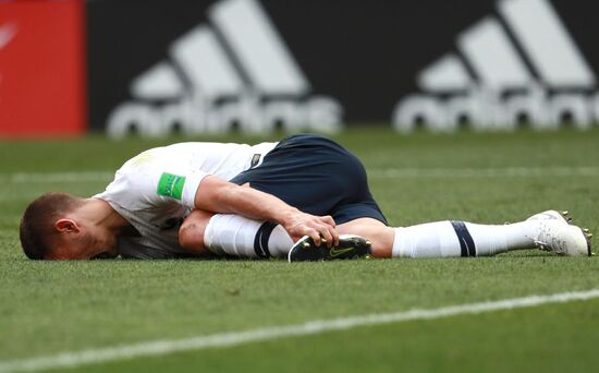 Футбол. ЧМ-2018. Матч Дания - Франция