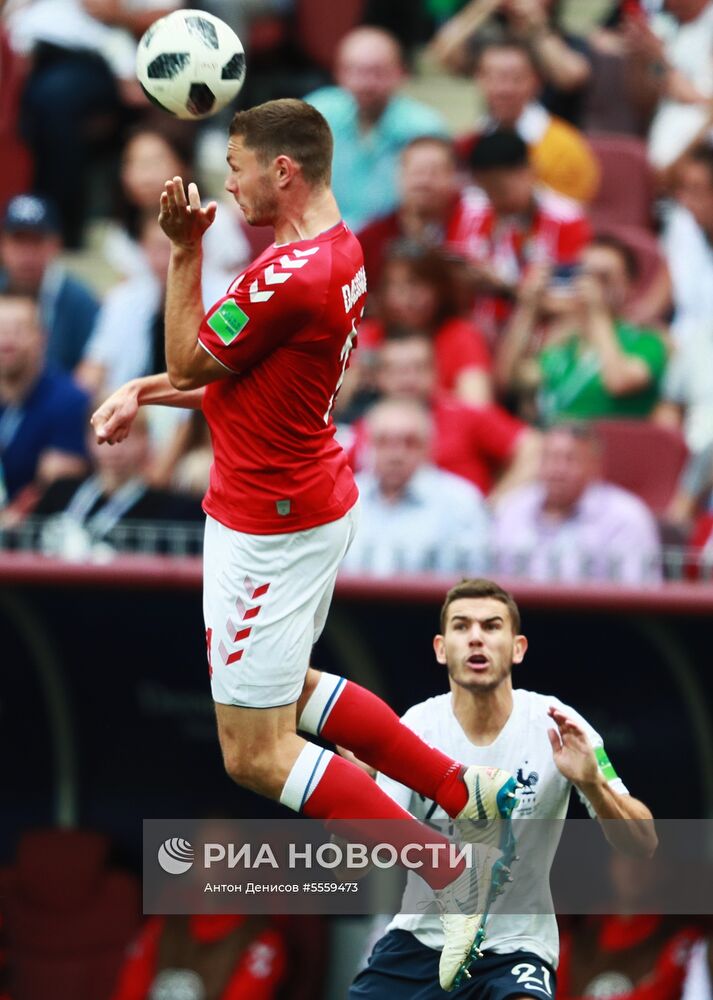 Футбол. ЧМ-2018. Матч Дания - Франция