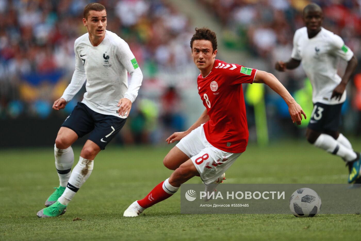 Футбол. ЧМ-2018. Матч Дания - Франция