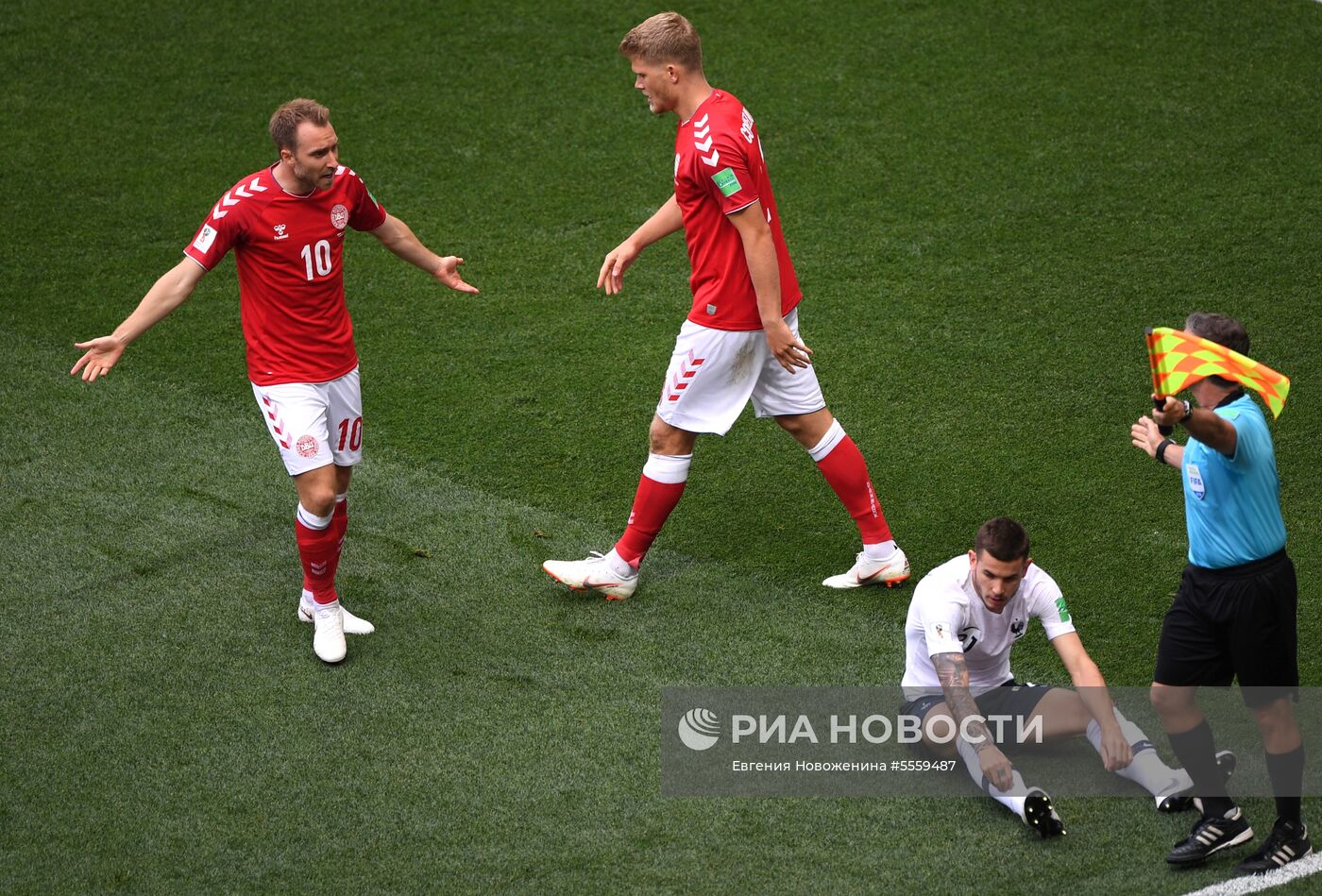 Футбол. ЧМ-2018. Матч Дания - Франция