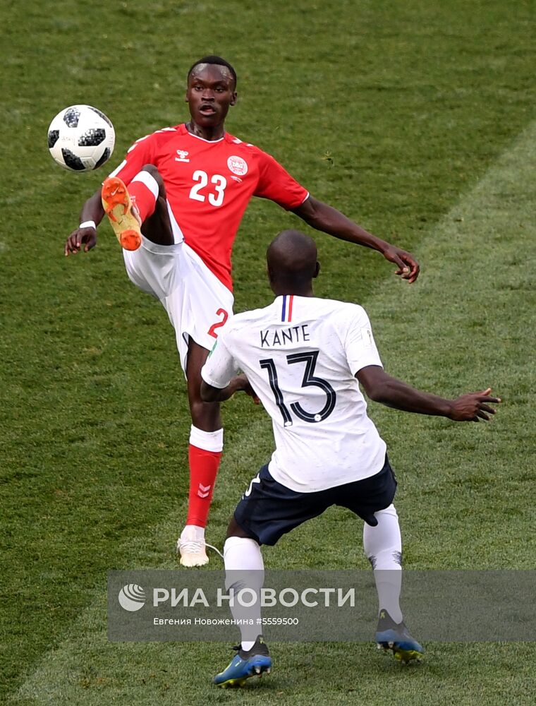 Футбол. ЧМ-2018. Матч Дания - Франция