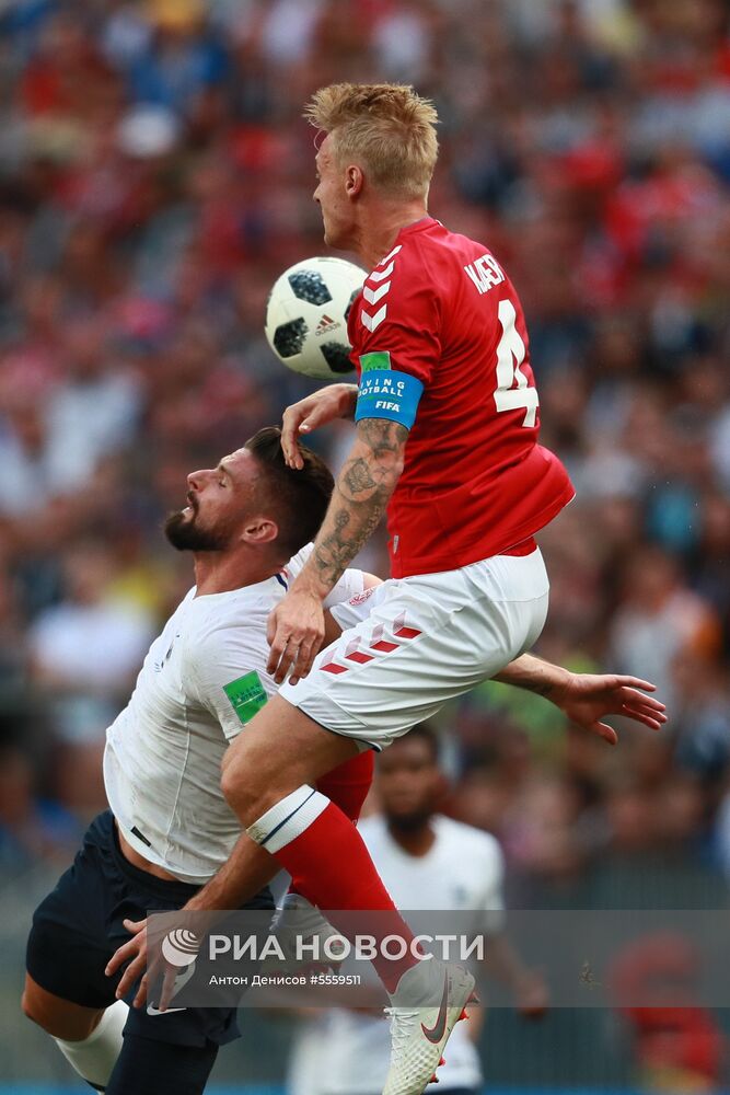 Футбол. ЧМ-2018. Матч Дания - Франция