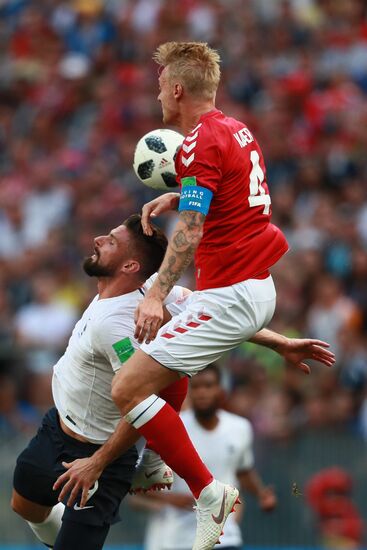 Футбол. ЧМ-2018. Матч Дания - Франция