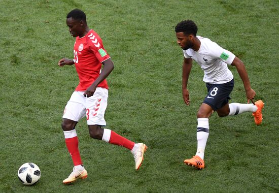 Футбол. ЧМ-2018. Матч Дания - Франция