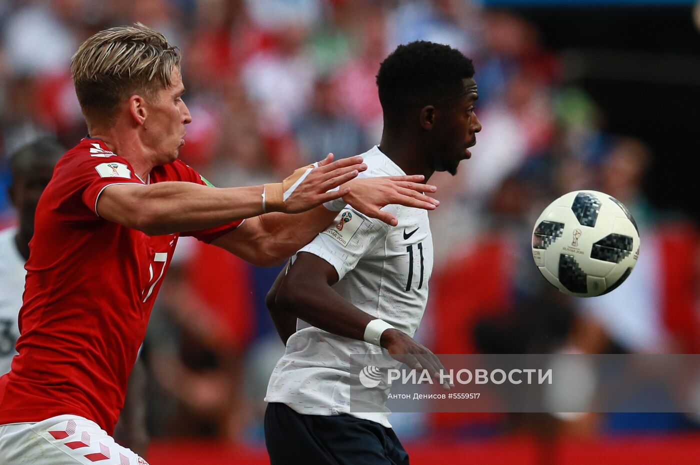 Футбол. ЧМ-2018. Матч Дания - Франция