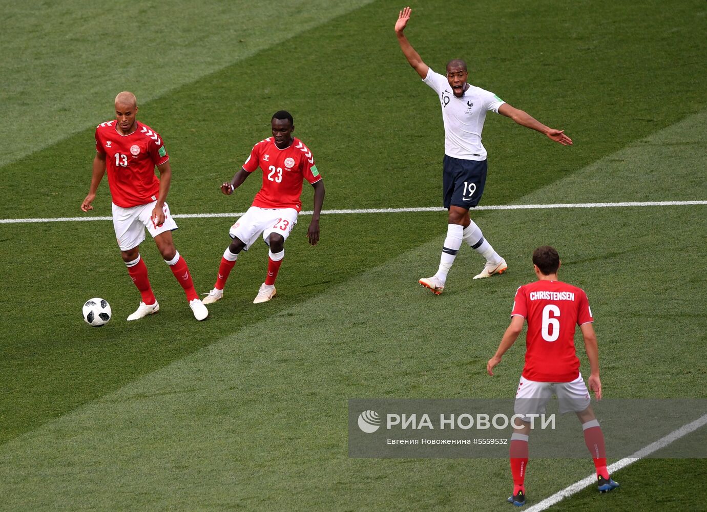 Футбол. ЧМ-2018. Матч Дания - Франция