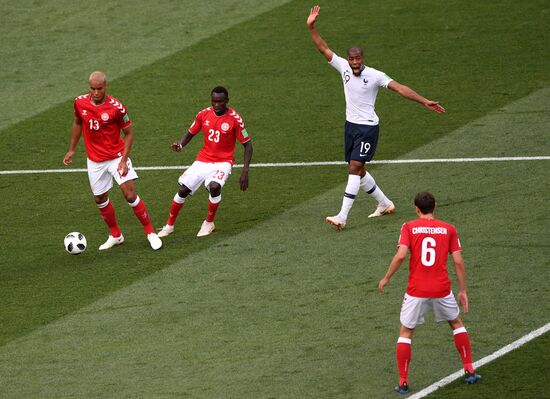 Футбол. ЧМ-2018. Матч Дания - Франция