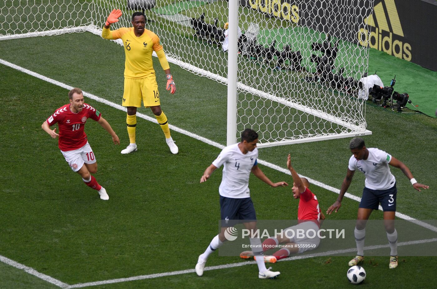 Футбол. ЧМ-2018. Матч Дания - Франция