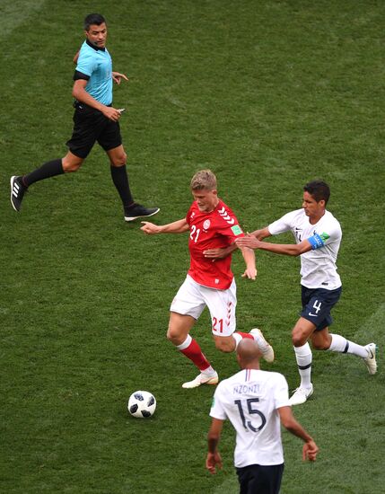 Футбол. ЧМ-2018. Матч Дания - Франция