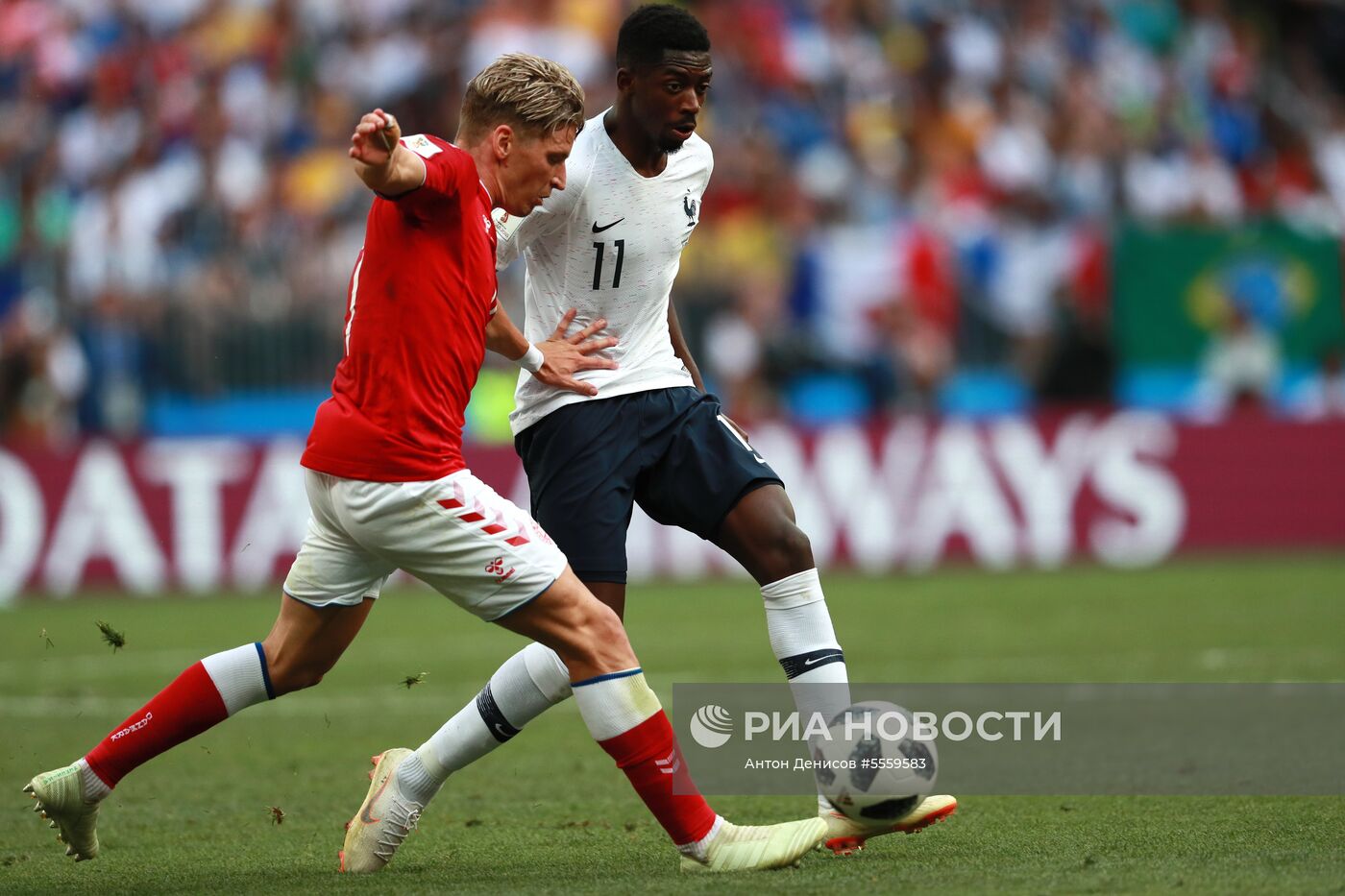 Футбол. ЧМ-2018. Матч Дания - Франция