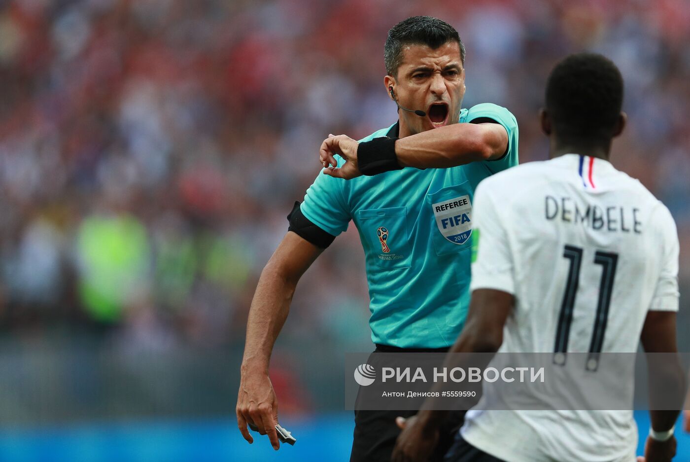 Футбол. ЧМ-2018. Матч Дания - Франция