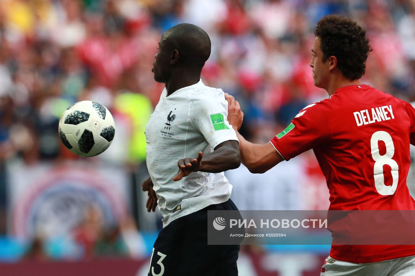 Футбол. ЧМ-2018. Матч Дания - Франция