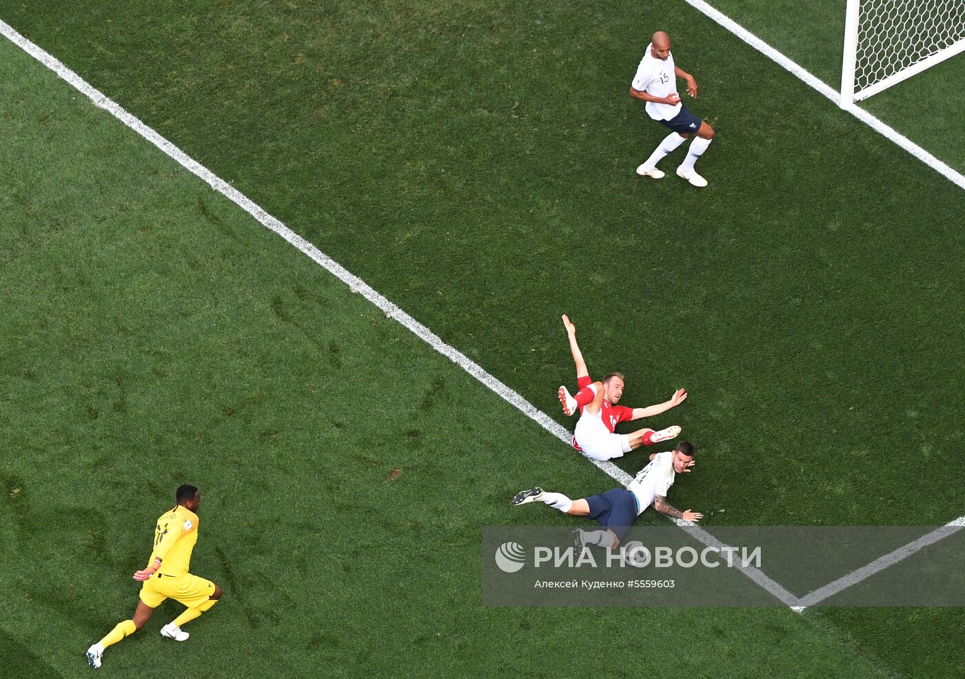 Футбол. ЧМ-2018. Матч Дания - Франция