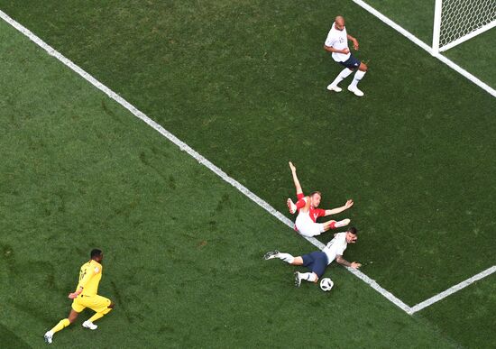 Футбол. ЧМ-2018. Матч Дания - Франция