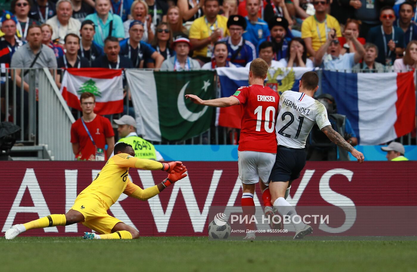 Футбол. ЧМ-2018. Матч Дания - Франция