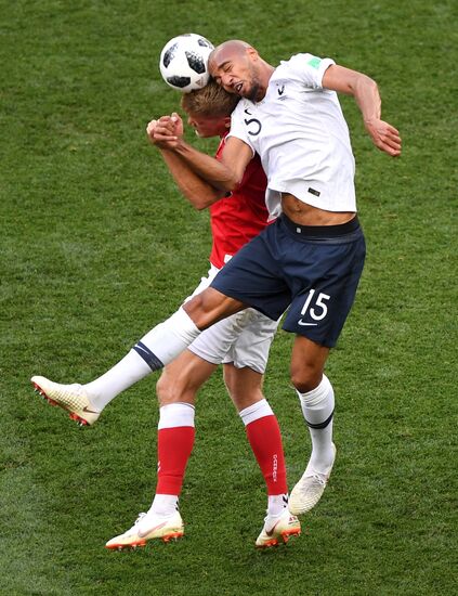 Футбол. ЧМ-2018. Матч Дания - Франция