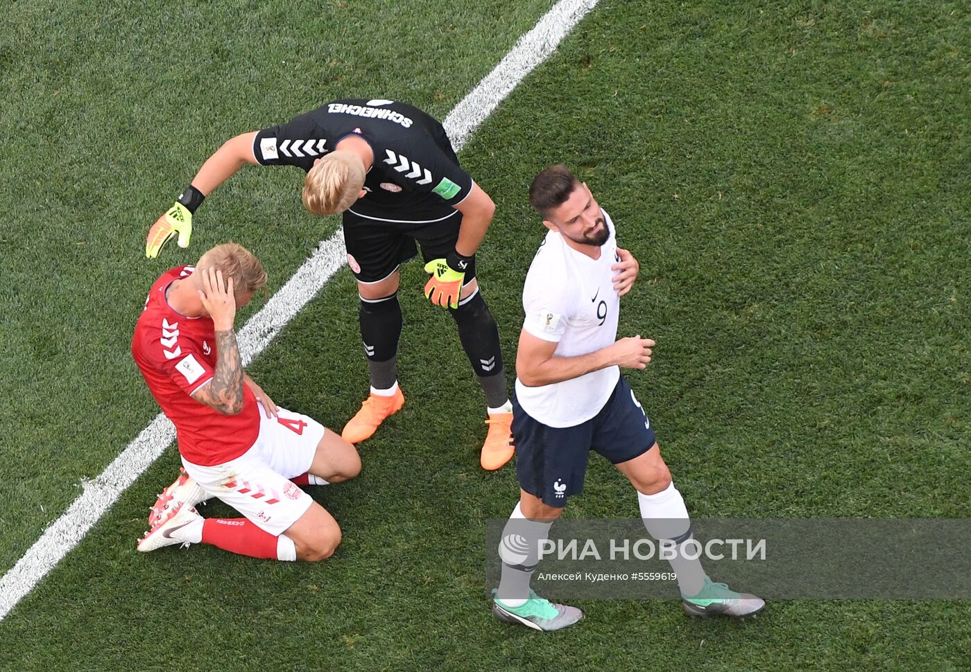 Футбол. ЧМ-2018. Матч Дания - Франция