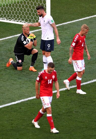 Футбол. ЧМ-2018. Матч Дания - Франция