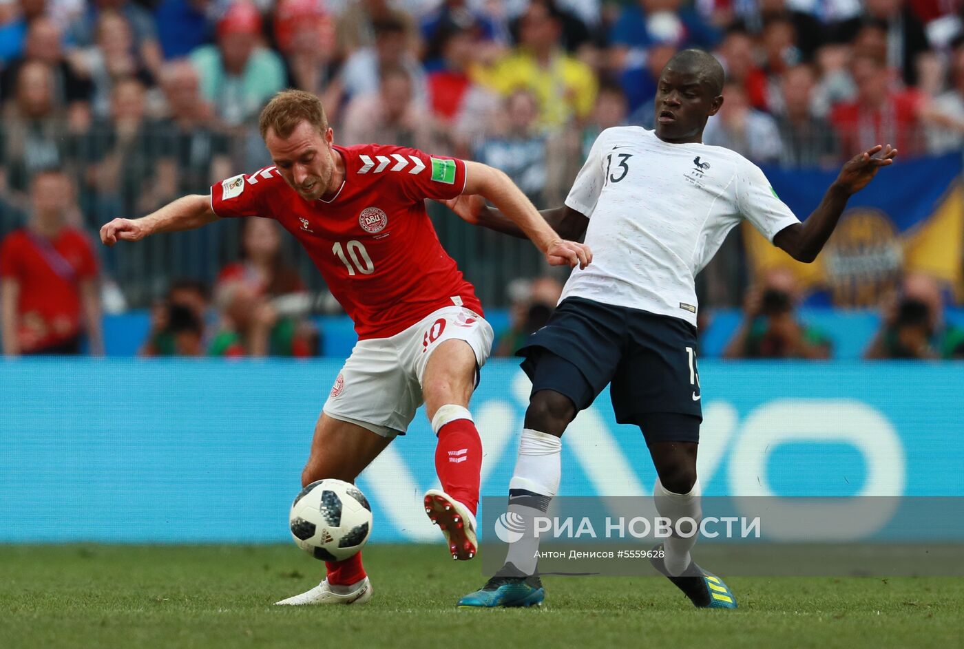 Футбол. ЧМ-2018. Матч Дания - Франция