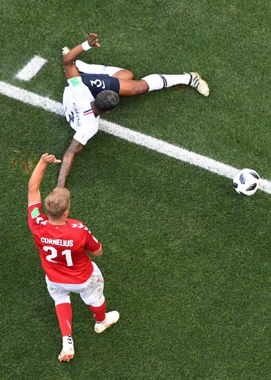 Футбол. ЧМ-2018. Матч Дания - Франция