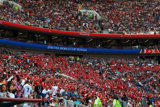 Футбол. ЧМ-2018. Матч Дания - Франция