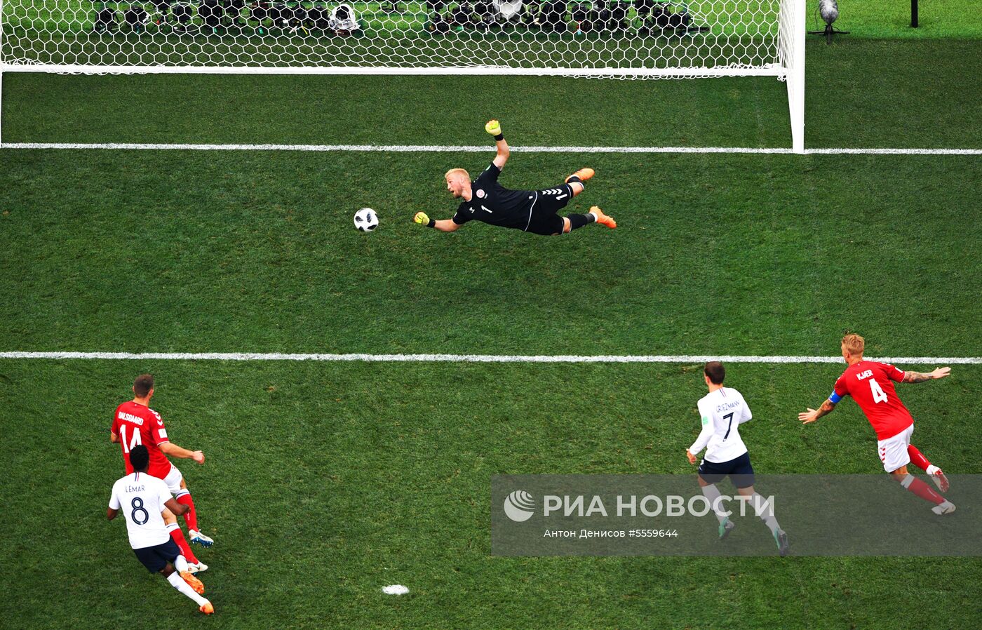 Футбол. ЧМ-2018. Матч Дания - Франция