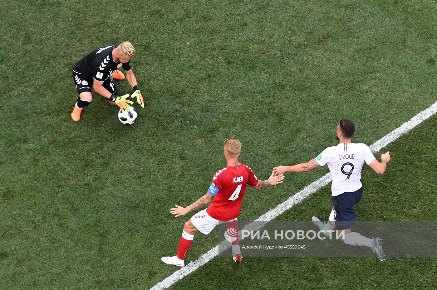 Футбол. ЧМ-2018. Матч Дания - Франция
