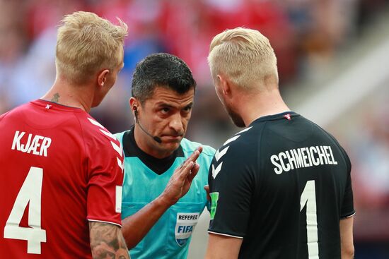 Футбол. ЧМ-2018. Матч Дания - Франция