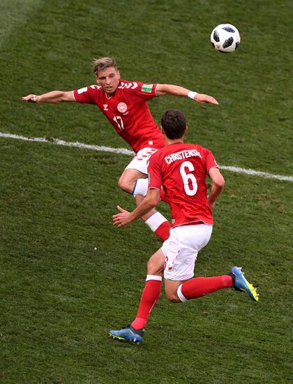 Футбол. ЧМ-2018. Матч Дания - Франция