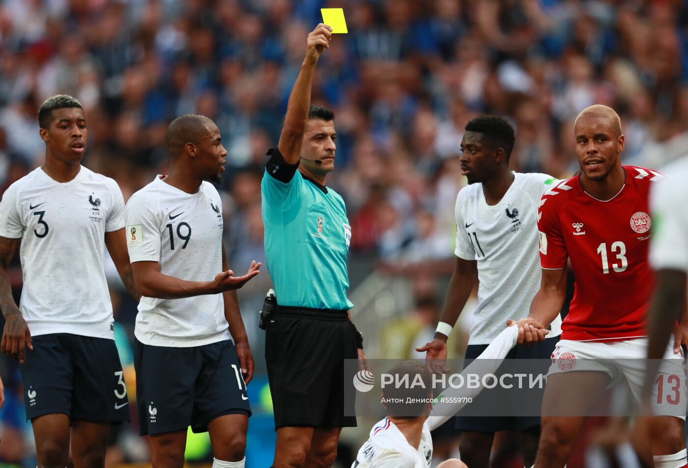 Футбол. ЧМ-2018. Матч Дания - Франция