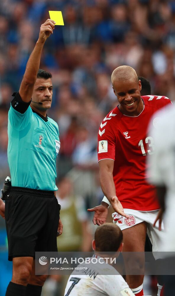 Футбол. ЧМ-2018. Матч Дания - Франция