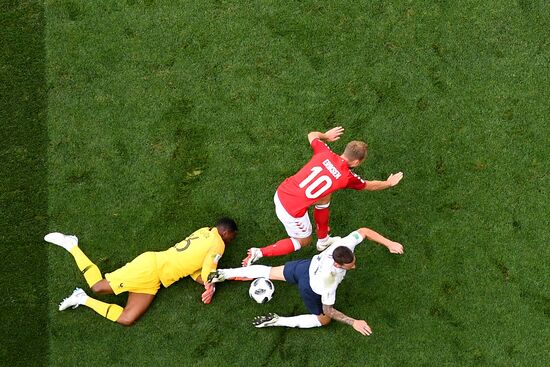 Футбол. ЧМ-2018. Матч Дания - Франция