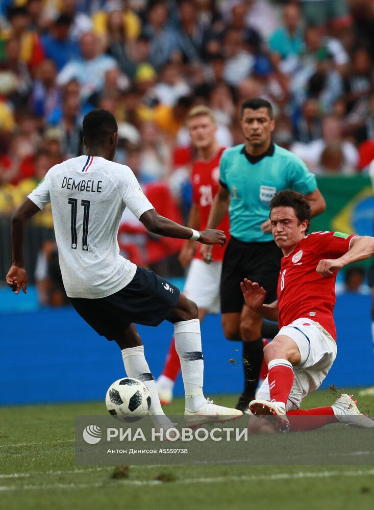 Футбол. ЧМ-2018. Матч Дания - Франция