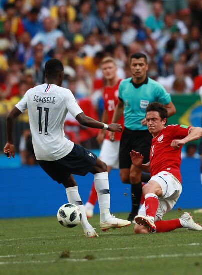 Футбол. ЧМ-2018. Матч Дания - Франция