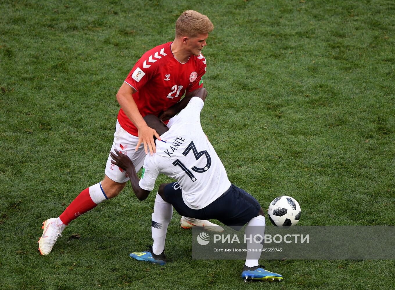 Футбол. ЧМ-2018. Матч Дания - Франция