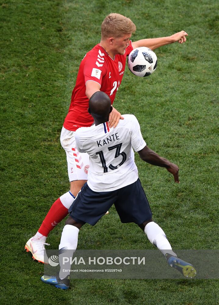 Футбол. ЧМ-2018. Матч Дания - Франция