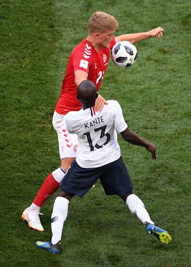 Футбол. ЧМ-2018. Матч Дания - Франция