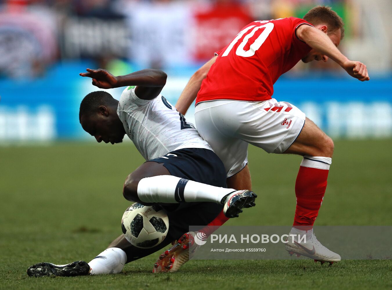 Футбол. ЧМ-2018. Матч Дания - Франция