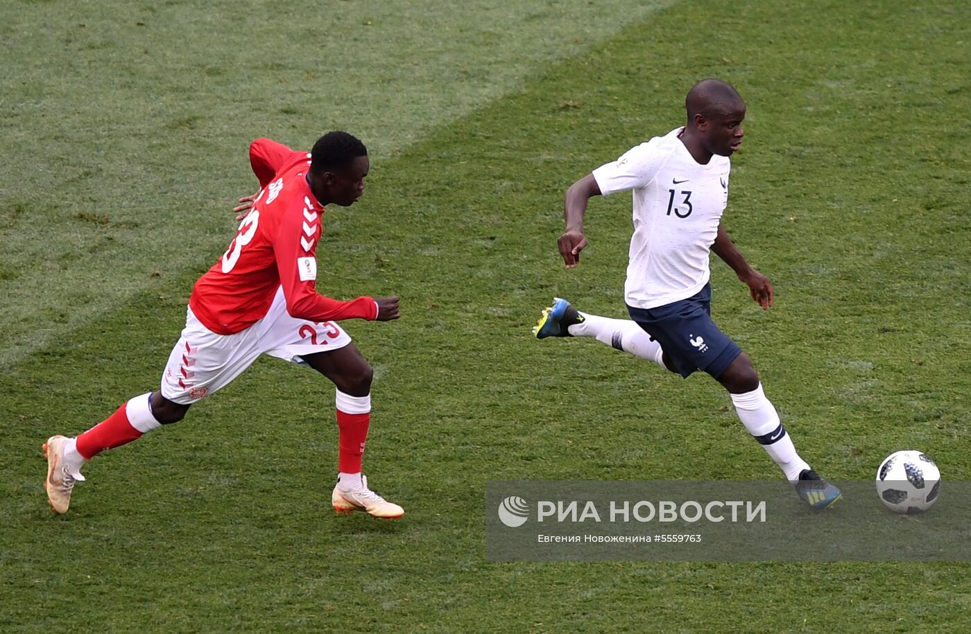 Футбол. ЧМ-2018. Матч Дания - Франция