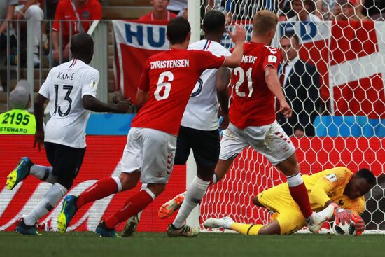 Футбол. ЧМ-2018. Матч Дания - Франция