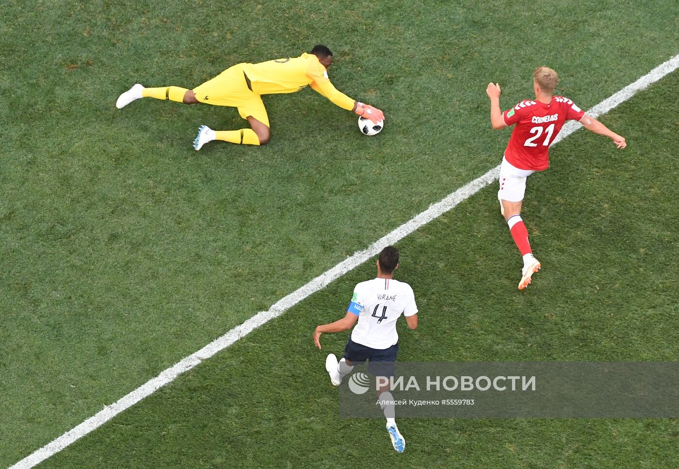Футбол. ЧМ-2018. Матч Дания - Франция